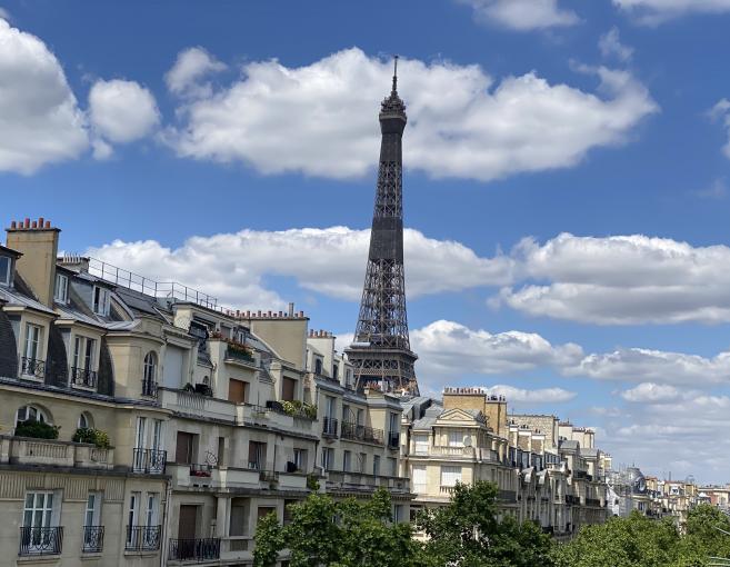 Hôtel Le Cercle - Classic room with Eiffel Tower view